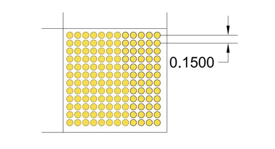 Features of Fine Pitch